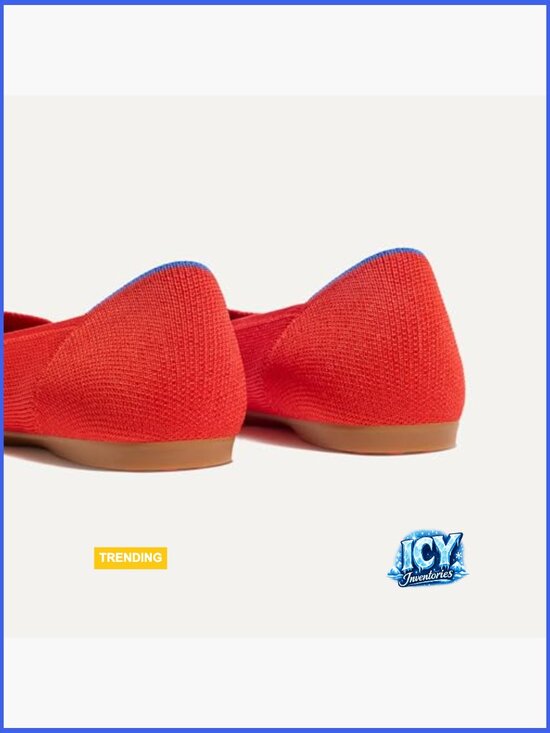 Pointed-Toe Dual-Cushion City Flats (Ecostitch™️ Flat Pro  Pointed-Toe Ballet Flats with Cushioned Insole, Machine Washable